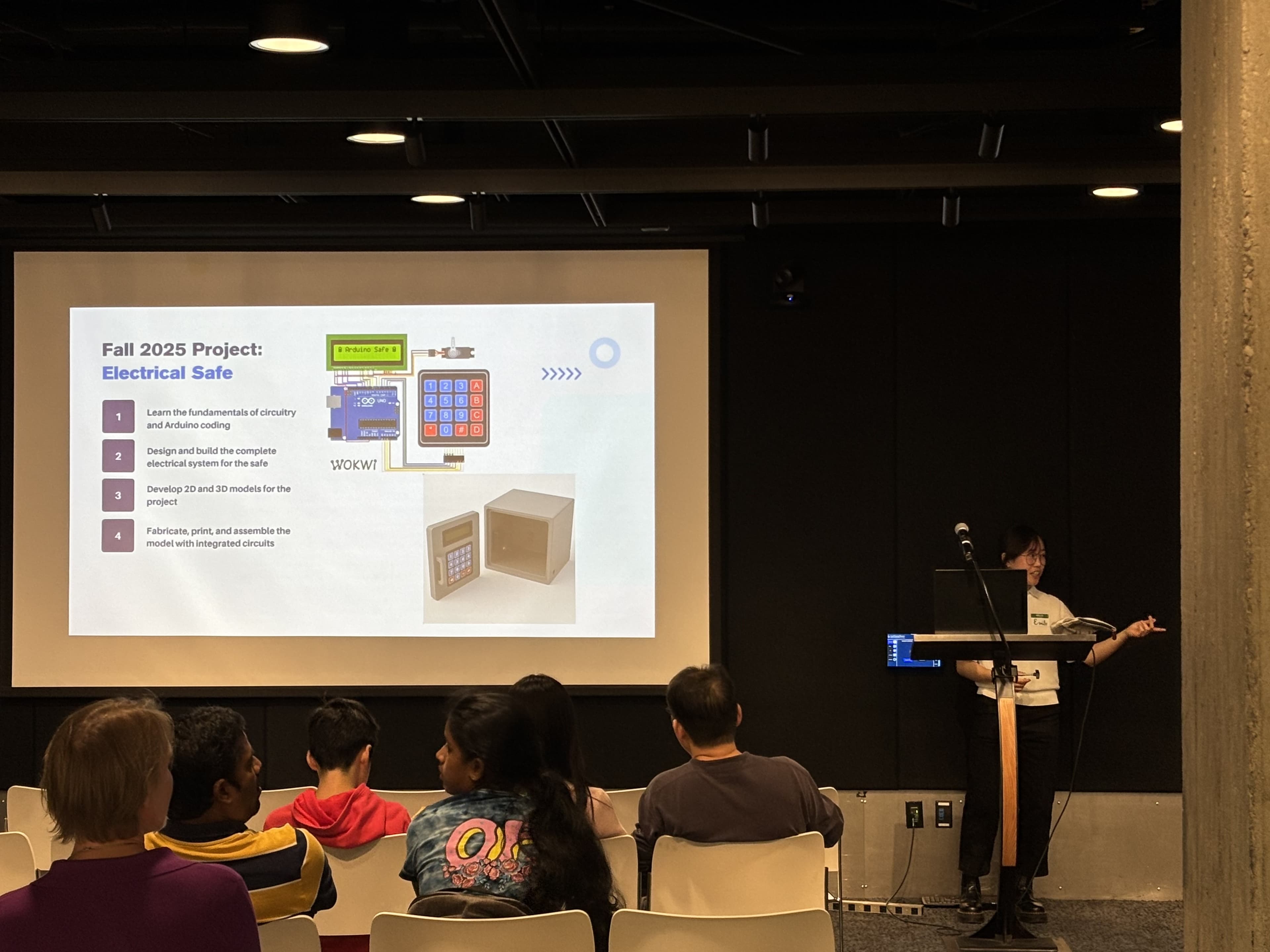 Mentors coaching during a session